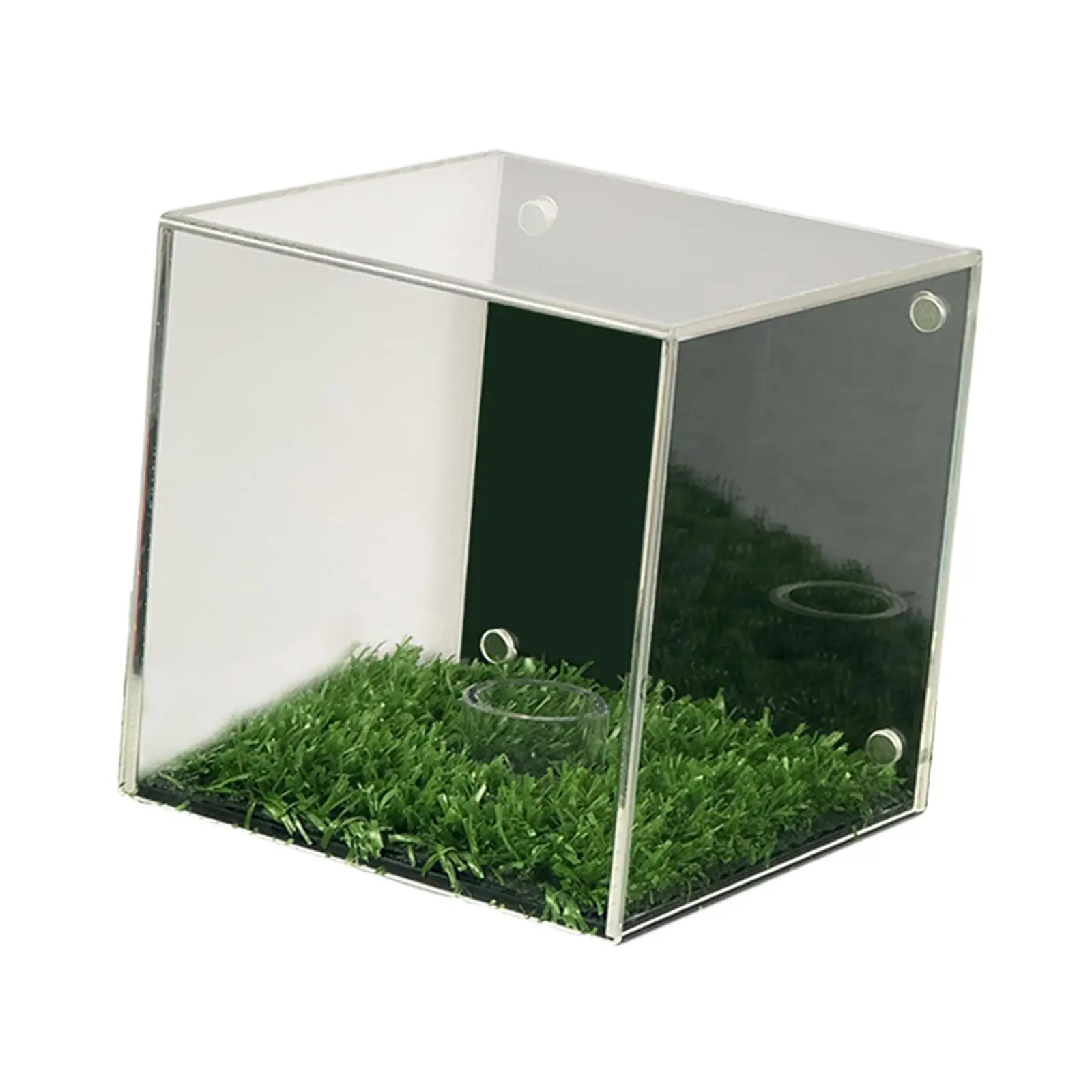 حقيبة عرض كرة الجولف متعددة الأغراض مع قاعدة عرض واقية شفافة #4