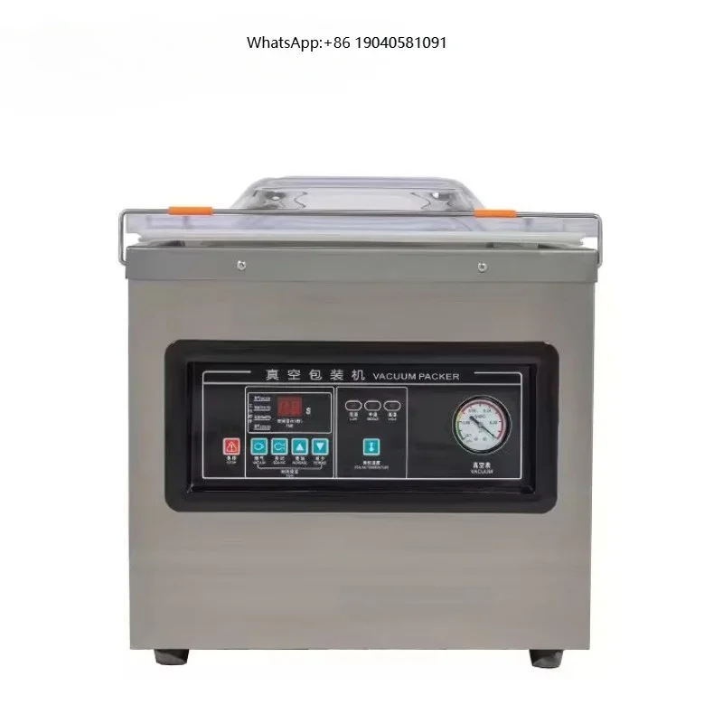 Electric Fully Automatic Benchtop Vacuum Sealing Machine Small-scale Commercial Ready-to-eat Food Packaging Equipment