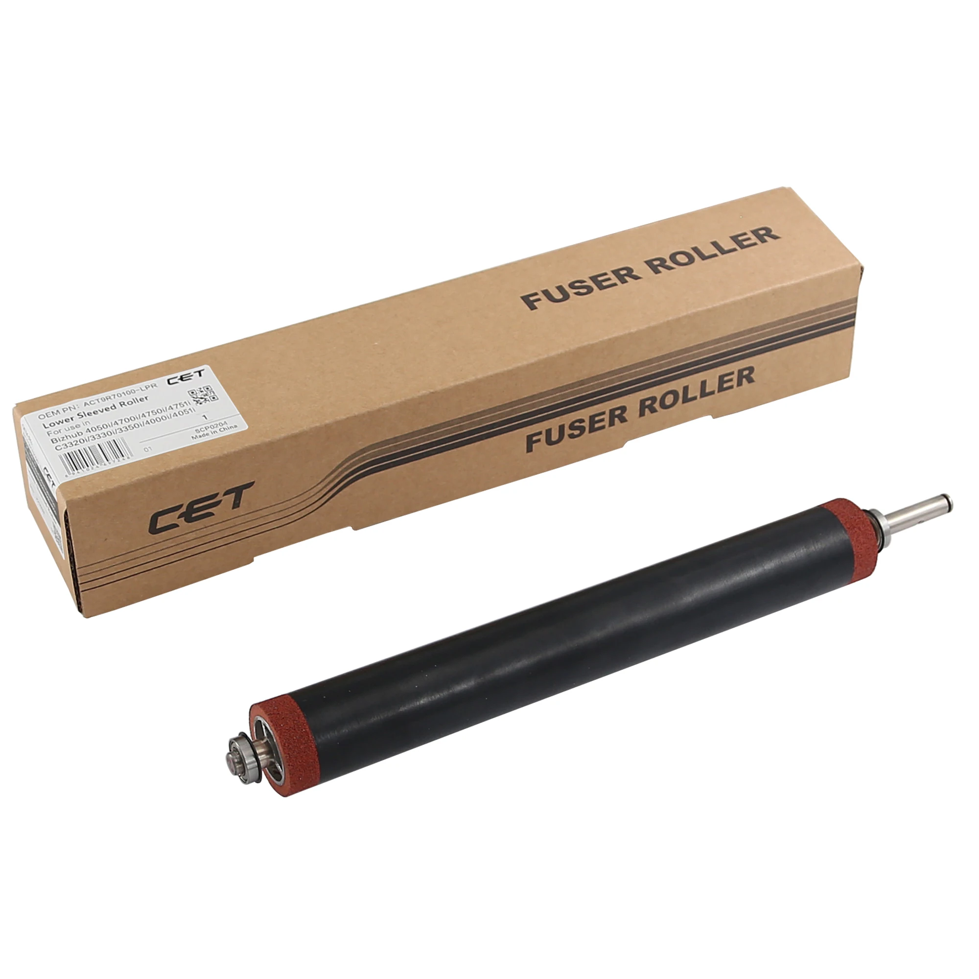 

Lower Fuser Roller for Konica Minolta 4050i 4700i 4750i 4051i 4701i 4751i Pressure Roller