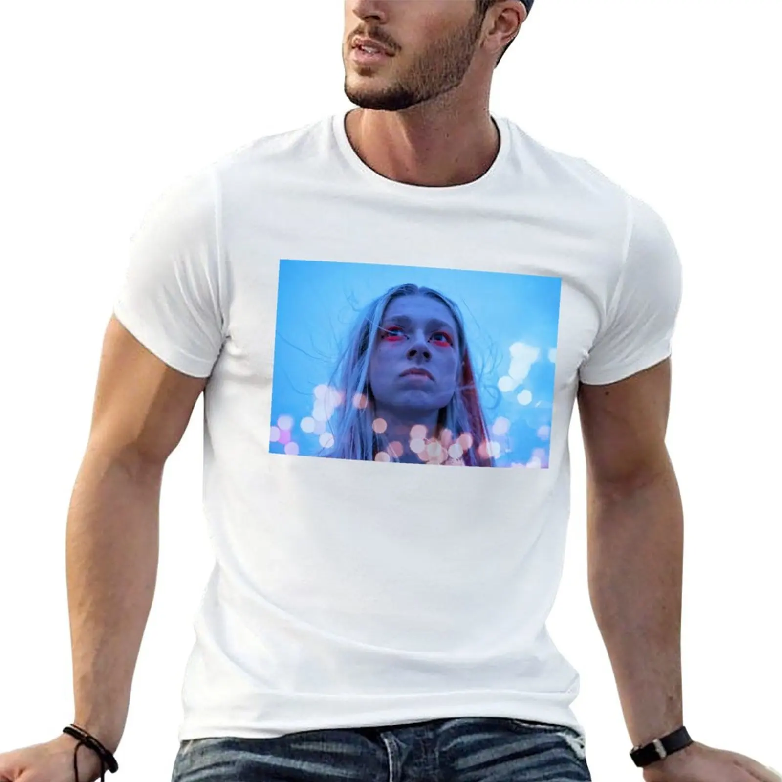 T-shirt de la série Jules Euphoria HBO, mode d'été, décontracté