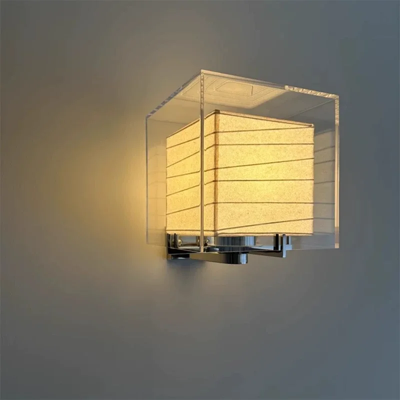 

Tokyo Andaz Hotel Ji Yutang Designer Wall Lamp Modern Casual Minimalist Bedroom Bedside Corridor Restaurant Lamp