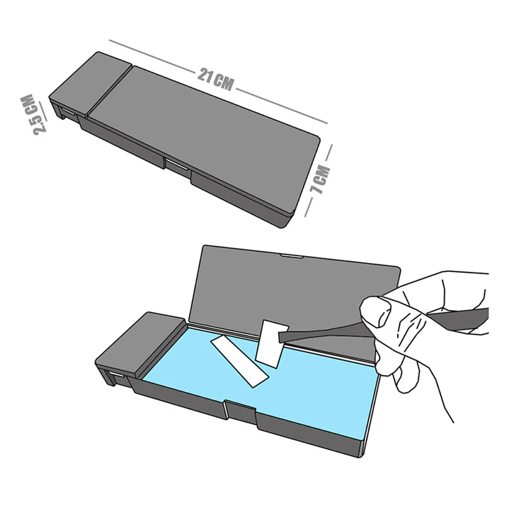 Modelo de calcomanías de caja hidratante, calcomanías de agua, caja operada, bricolaje, modelo, fabricación, artesanía, Hobby, herramienta