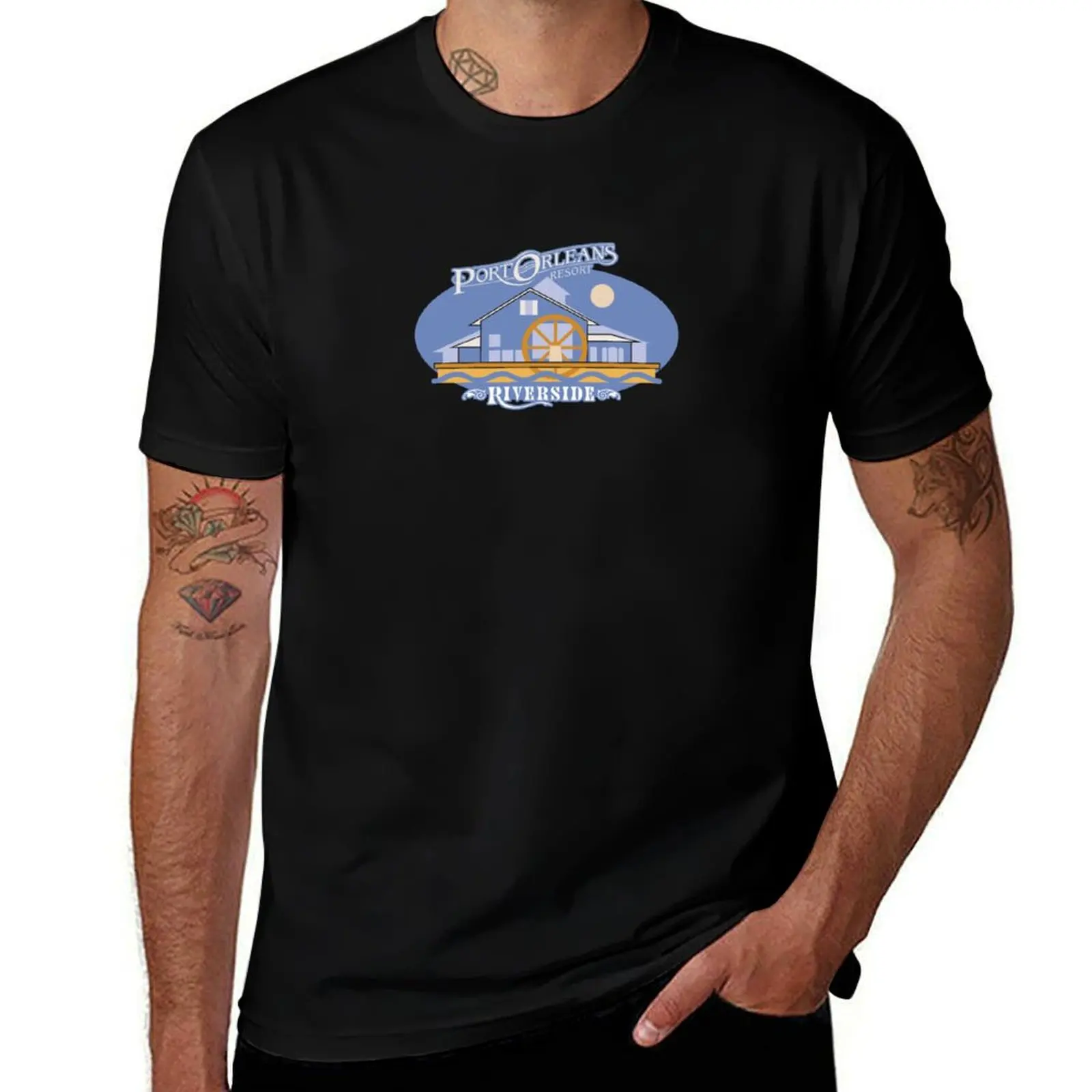 Port Orleans Riverside T-Shirt Non-Shrink Basic Cotton T-Shirt