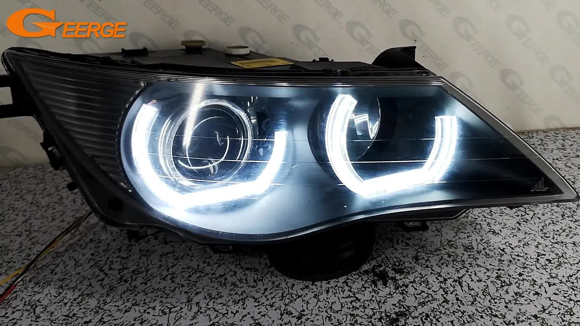 BMW E63 E64 Angel Eyes LED Halo Rings 2003-2010