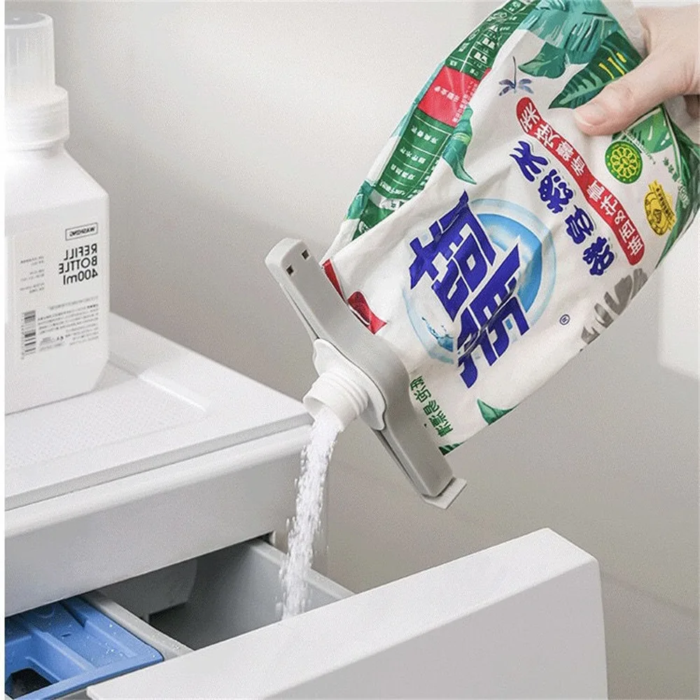 1/5PCS Feeder Sealing Clamp Tight Sealing Not Easy To Be Affected With Damp White 13.7 * 5.2cm Wholesale Kitchen Bar Supplies