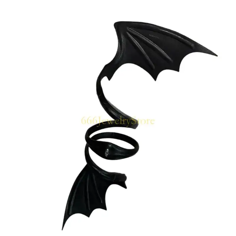 F2TD Chokers Bat Wing Necklace Portable for Halloween Costumes and Themed Parties