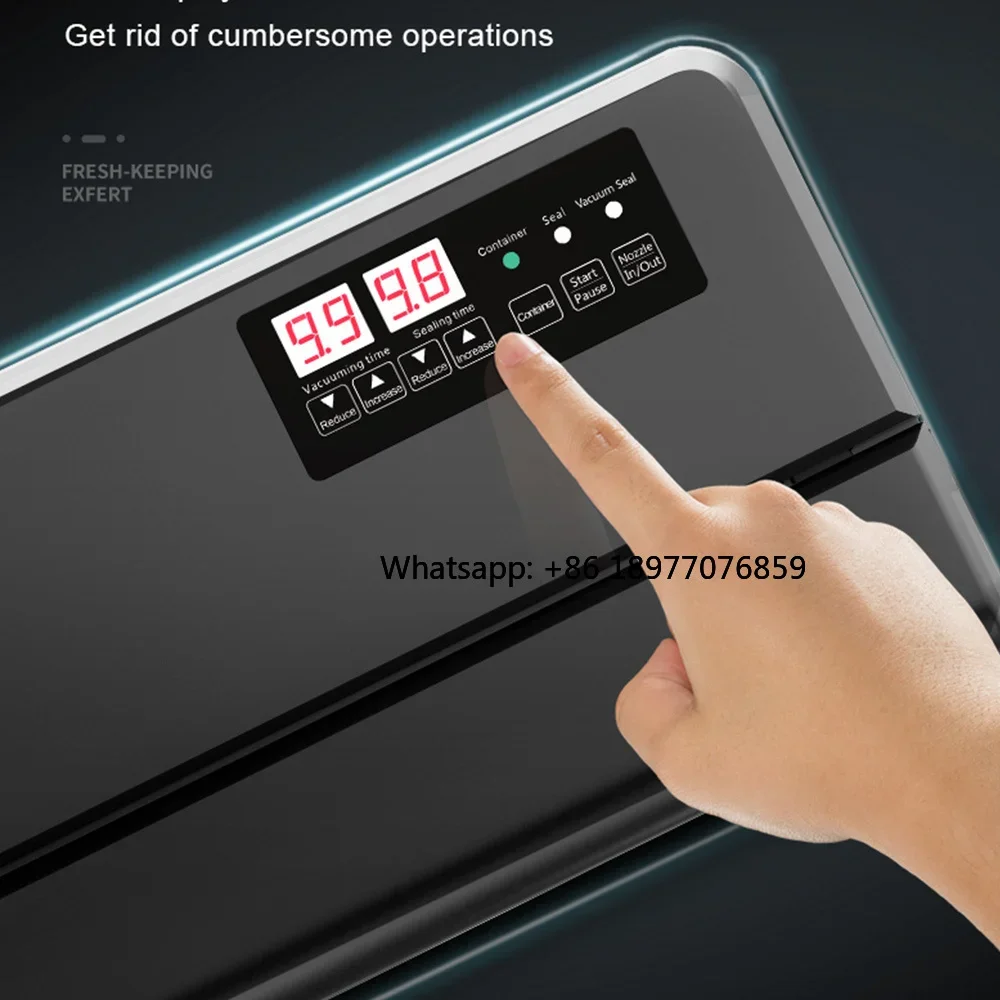 Automatic Plastic Vacuum Sealer Bag Handheld Electric Food Preserver For Food Vacuum Sealer Machine