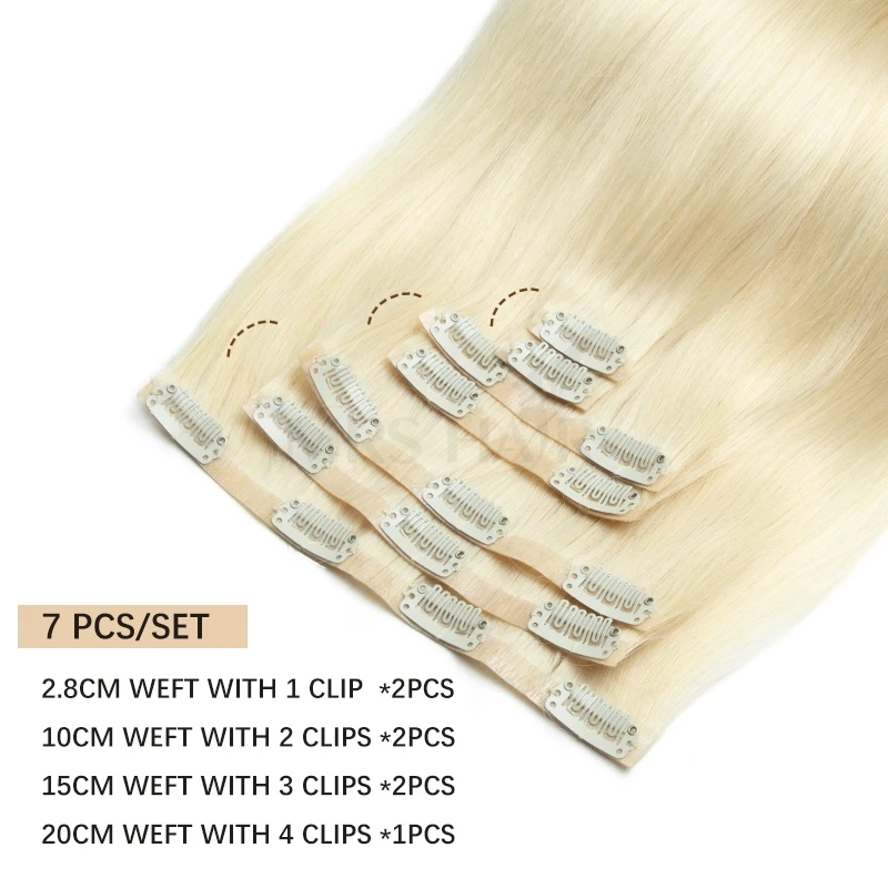 인비저블 PU 클립 인모 헤어 익스텐션 심리스 테이프 웨프트 리얼 & 소프트 테이프 웨프트 7개/세트 12-24인치 100g 120g 클립온 헤어
