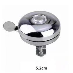 Iron Bike Chrome Bell Silver/Black Universal Classic Dinger Folding Bicycles Parts Practical Replacement High Quality