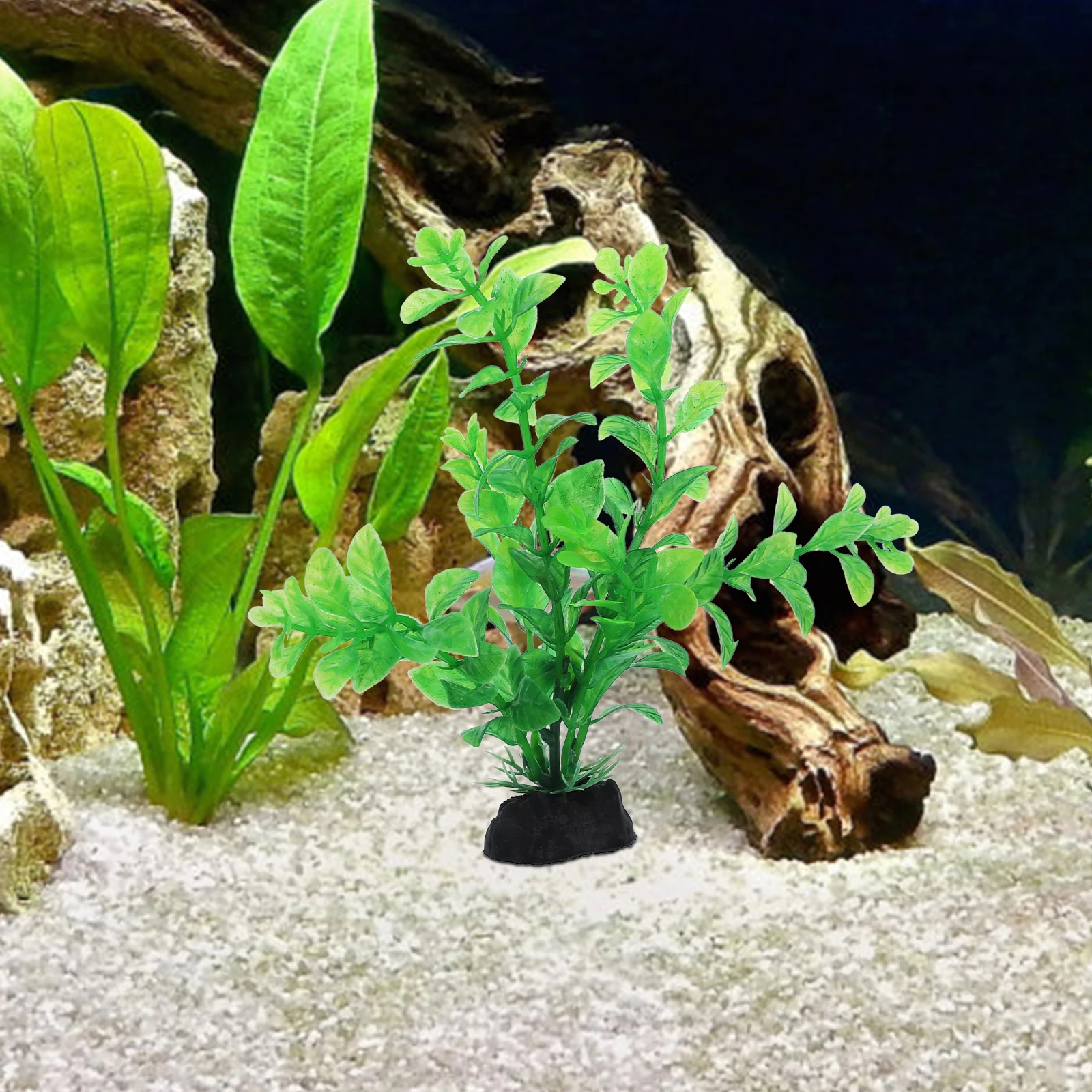 

12Pcs Fish Tank Grass Decor DIY Aquarium Plant Artificial Water Grass for Underwater Landscape Home Aquatic Tank Decor Supplies