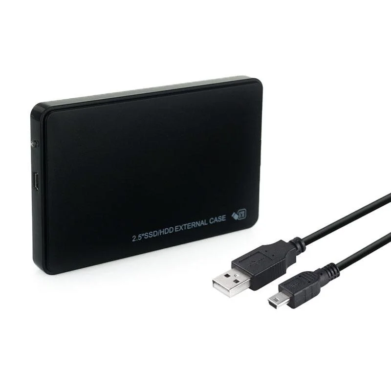 2.5 Inch USB2.0 SATA External Hard Drive Case Tool Free 7mm/9.5mm HDD/SSD Enclosure For Laptop Accessories