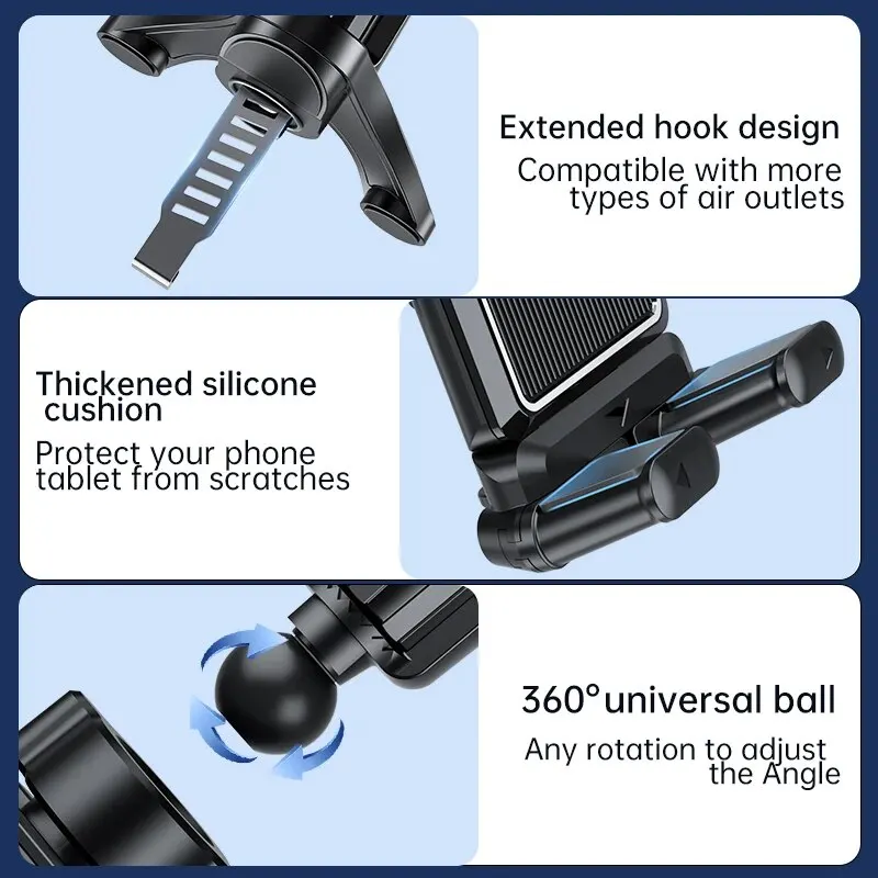Car Air Vent Universa Holder Mount, Stand Compatible with 7\
