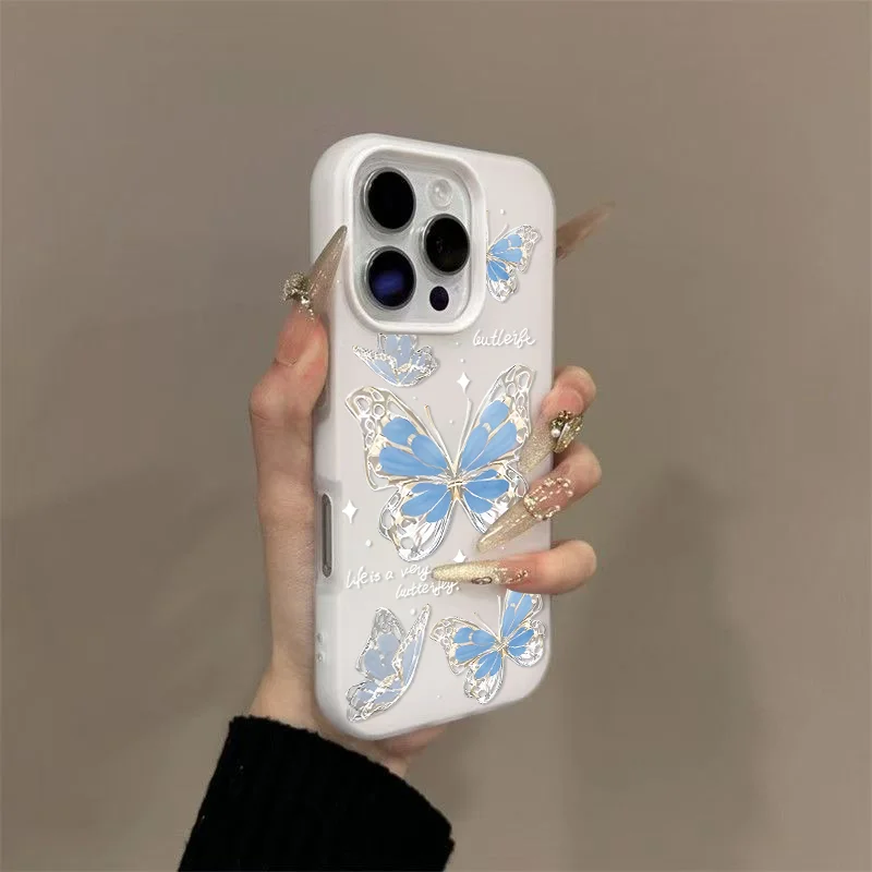 حافظة لهاتف آيفون 17 17air 16 15 Pro Max 16pro 16promax 14 11 13 12 xr xs max