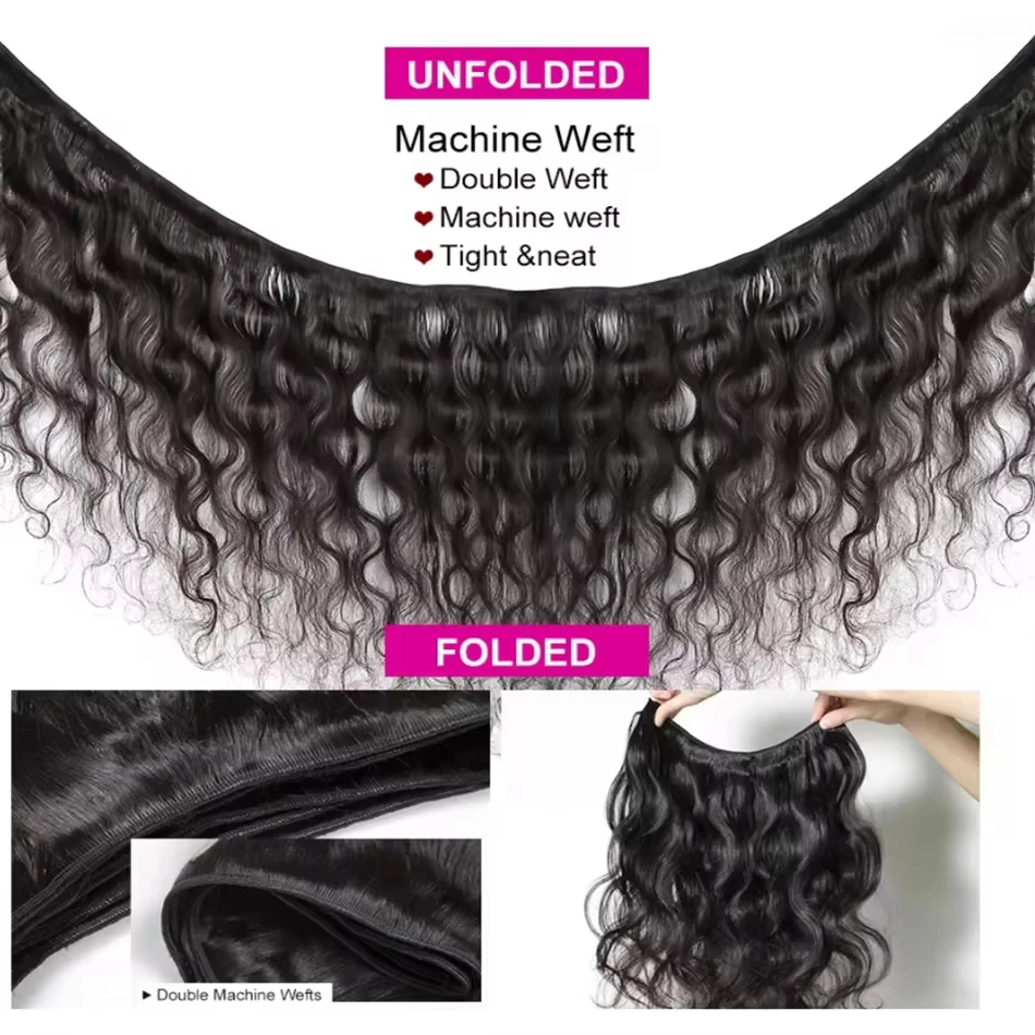 Body Wave Bundles Human Hair Brazilian Virgin Hair Loose Body Wave Extensions Unprocessed Human Hair For Women Wholesale BPHW