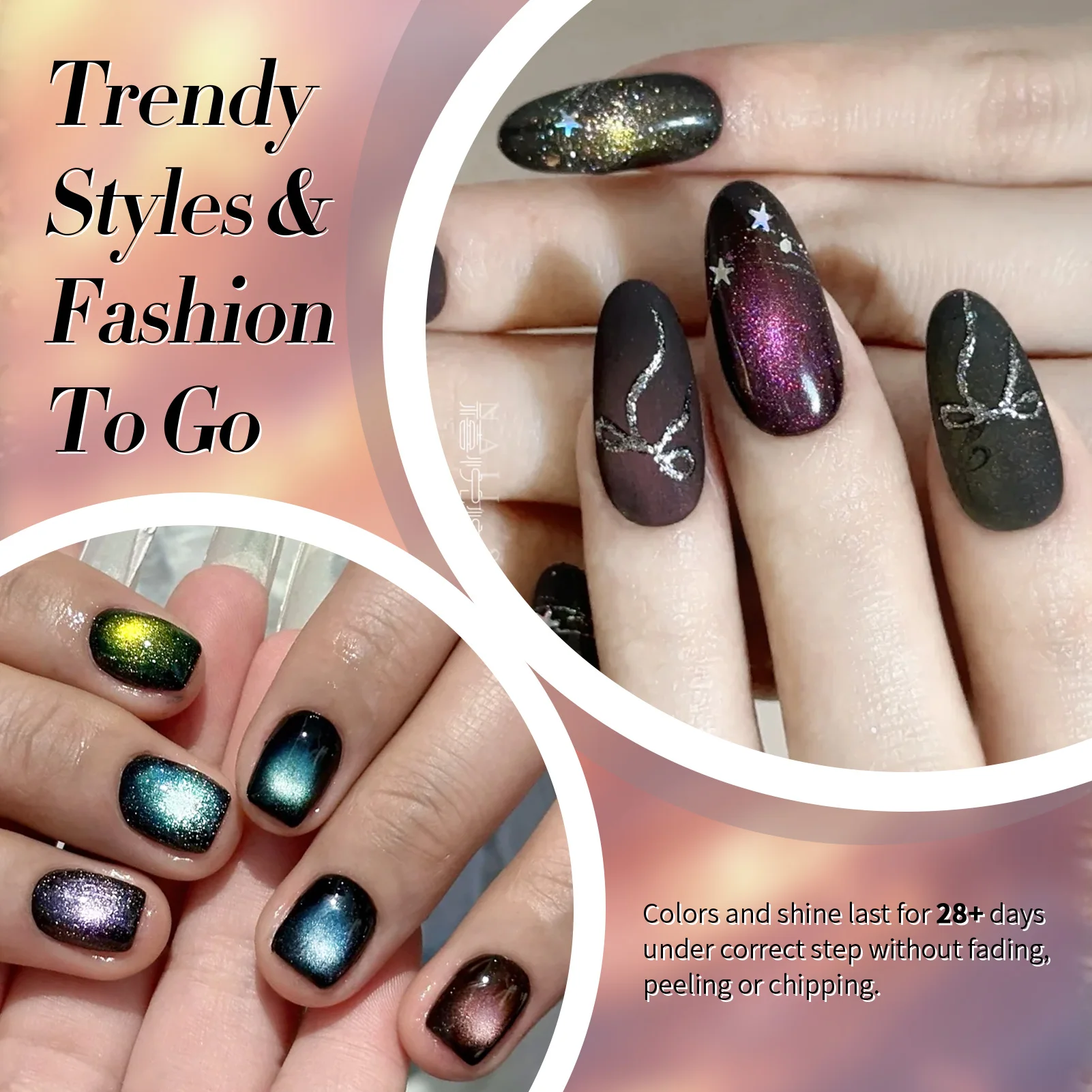 BORN PRETTY 10ml étoile couleur chat Gel magnétique vernis à ongles bleu rouge lumière paillettes Semi Permanent UV LED tremper vernis ongles