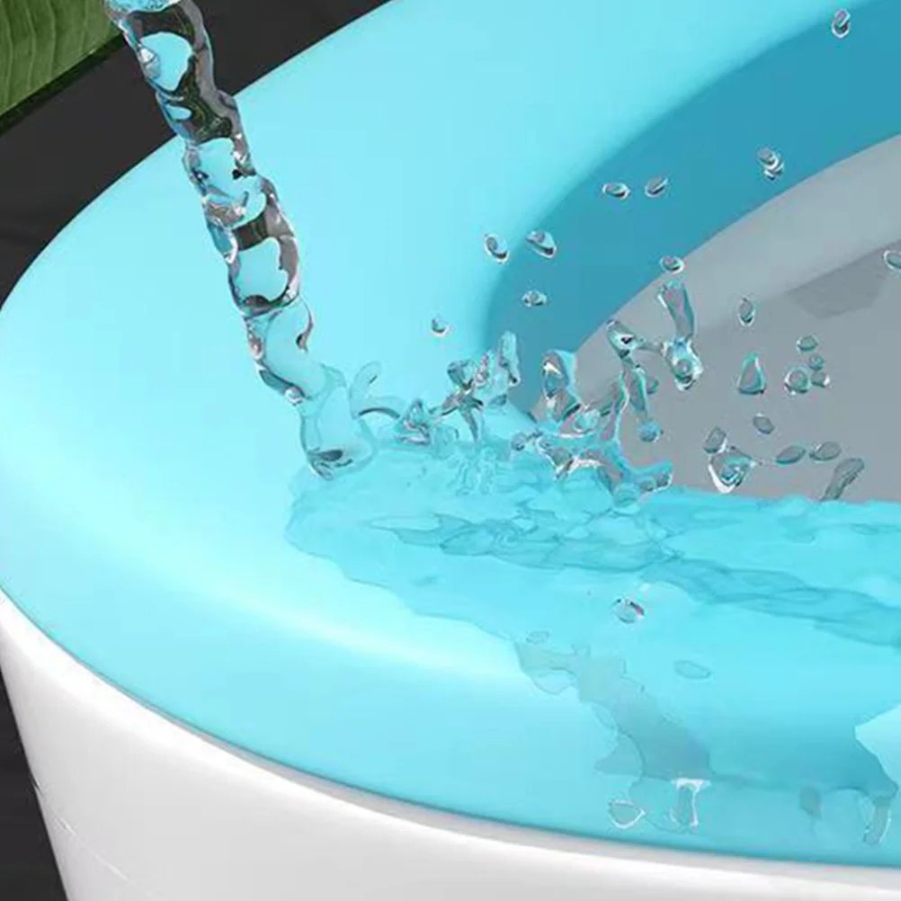 

Soft Comfortable Eva Toilet Seat Cover Thickened Reusable Washable for Home Bathroom Standard Toilet Replacement