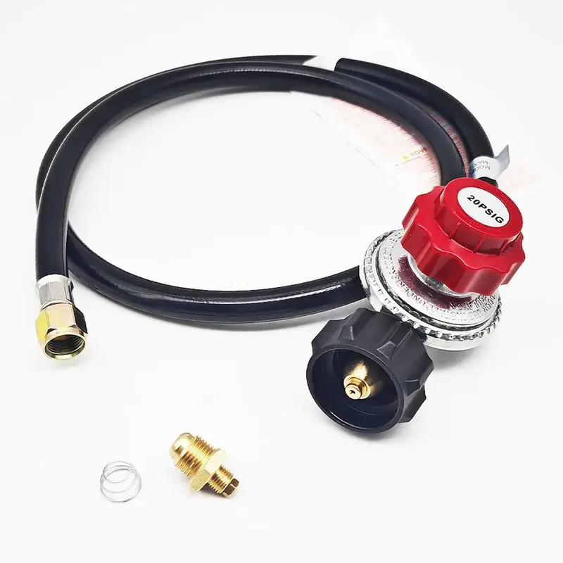 

High Pressure Propane 0-20 PSI Adjustable High Pressure Propane Tank Regulator High Pressure Propane Gas Regulator 1.3M