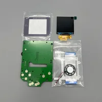 Kits de pantalla LCD GB DMG de 2,45 pulgadas para Gameboy IPS pantalla de alto brillo de tamaño Original para pantalla de juegos GB DMG IPS sin necesidad de corte