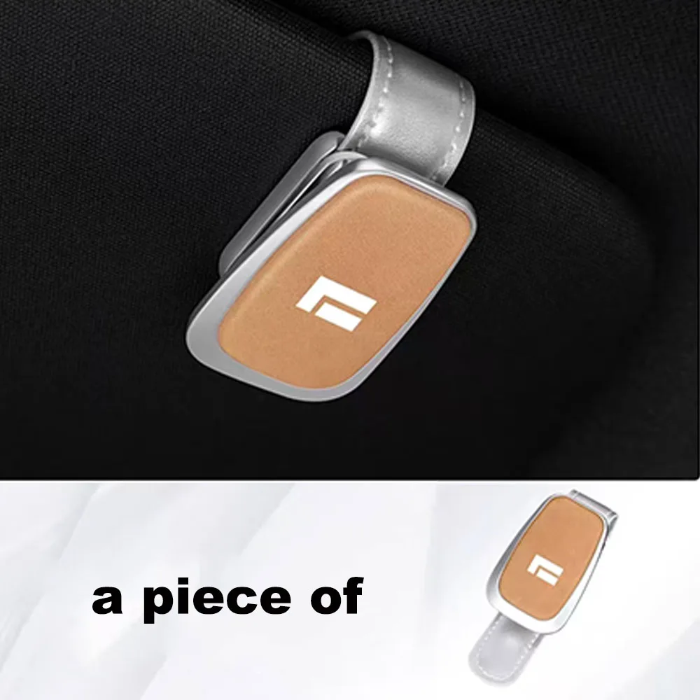  For BAIC JISHI Rox 01 Polestone 01 2023 2024 2025 2026 Sun Visor Multifunctional Sunglasses Clip Ticket Card Holder   ﻿