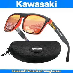 Kawasaki Polarized Sunglasses  Men's and Women's Outdoor Hunting, Fishing, Cycling Tourism Sunglasses Wear Eyeglass Cloth