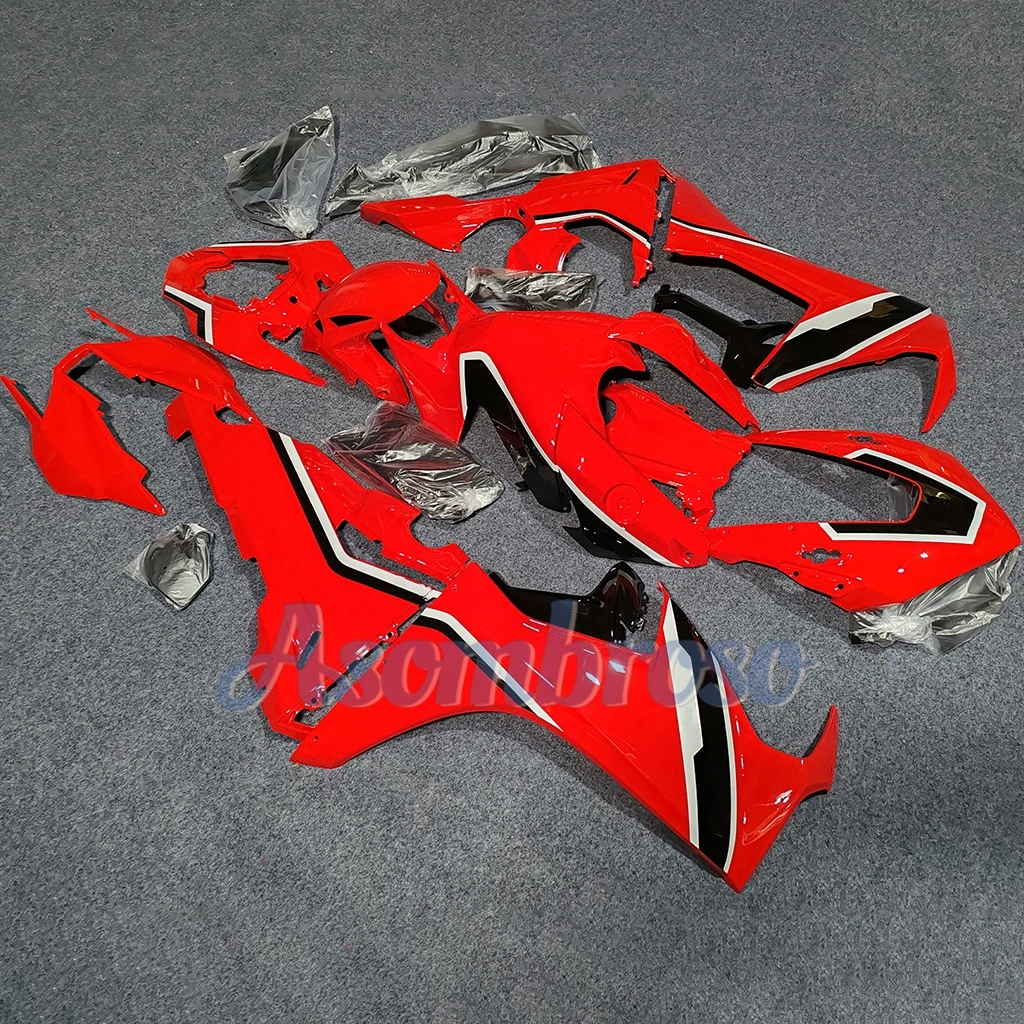 Great Quality Plastic Fairing Kit For CBR1000RR 2017 2018 2019 CBR1000 RR CBR 1000RR Moto Bike Universal Bodys red/black