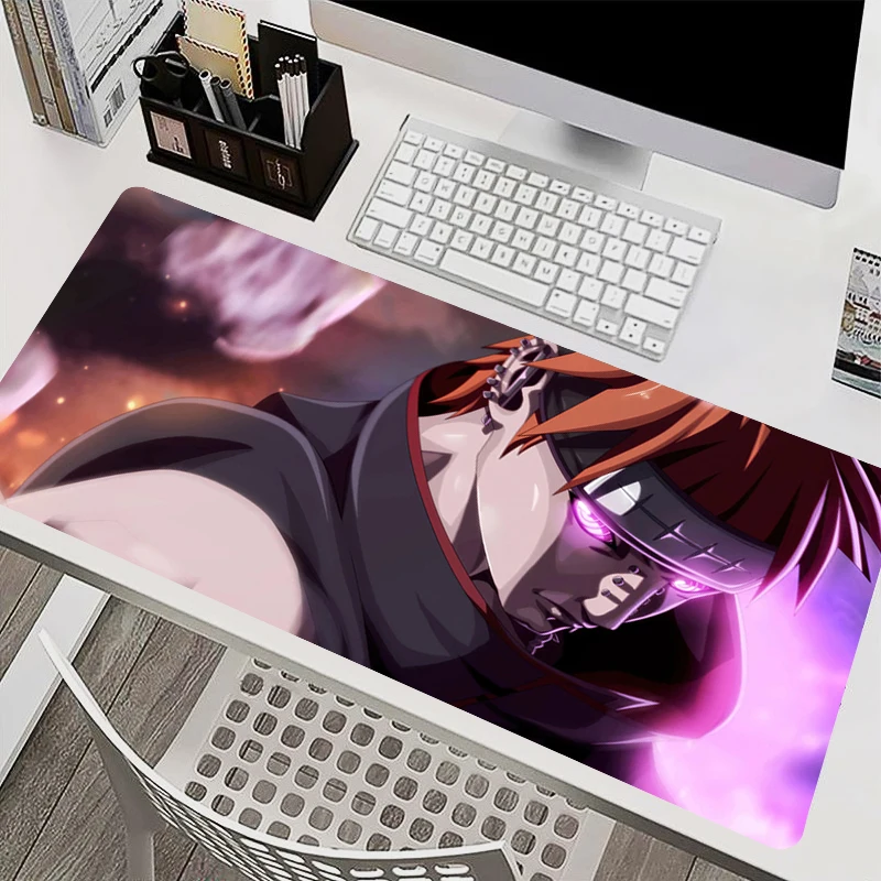 

Mouse Pad PC Accessories Keyboard Pad Office Desk Mat Anti Slip Anime Mousepad Rubber Naruto Pain Tablet Pad Gaming Extended Pad