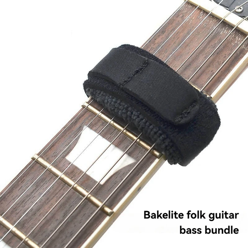 10pcs Electric Guitar Stop Band, Musical Instrument Accessories, String Protector Timbering Band Muffled Band 185mm [ENbfdd]