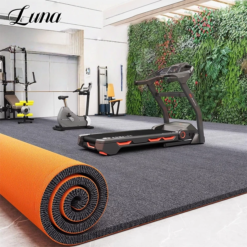 Plush Shockproof Carpet for Gaming Chairs Bedroom Decoration Anti-Slip Running Noise Reduction Gym Floor Mats Protector Rugs