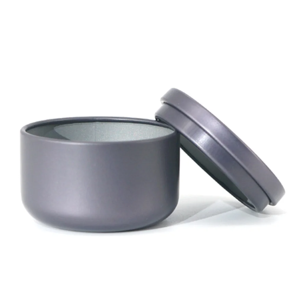 

6Pcs Round Tinplate Tea Can Metal Sealed Storage Containers Portable Box for Tea Coffee Nuts Flour Multipurpose Use
