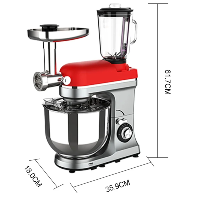 

New Design 3 In 1 Multi-Functional Grinder Juicer Blender And Plastic Housing Food Processor Kitchen Stand Mixer
