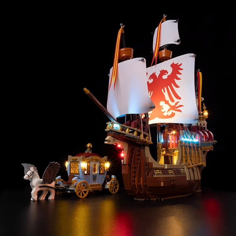 

LED Lighting Set Suitable for LEGO Triwizard Tournament: The Arrival 76440 Building Blocks(Not Include Bricks Model)