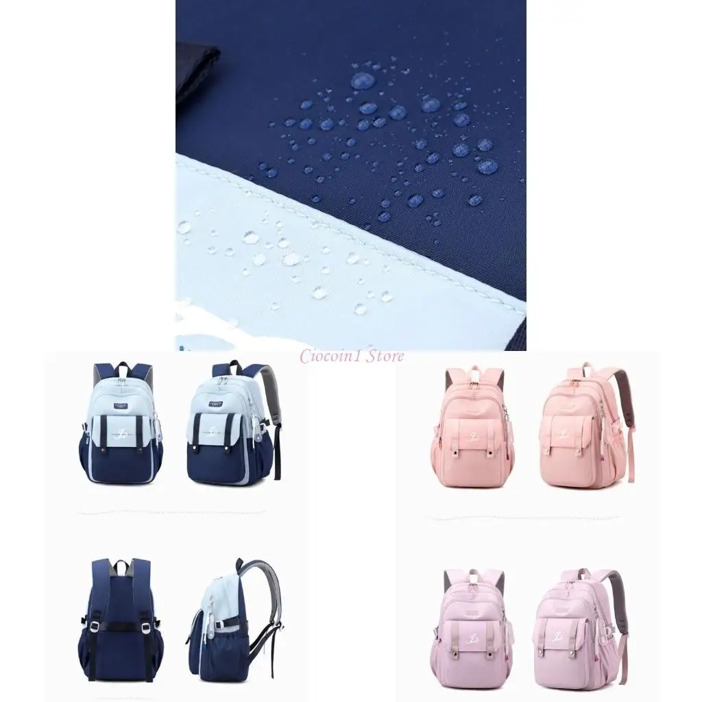 

Y1UB Large Capacity School Backpack Laptop Backpacks Fashion School Bag Bookbag Casual Travel Rucksack for Girls Student