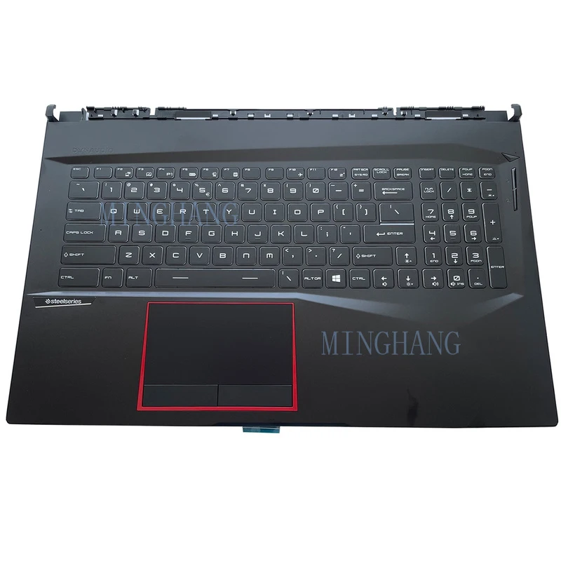 M   New For MSI GE75 Palmrest Keyboard Non-Touchpad Full Color Backlit Assembly
