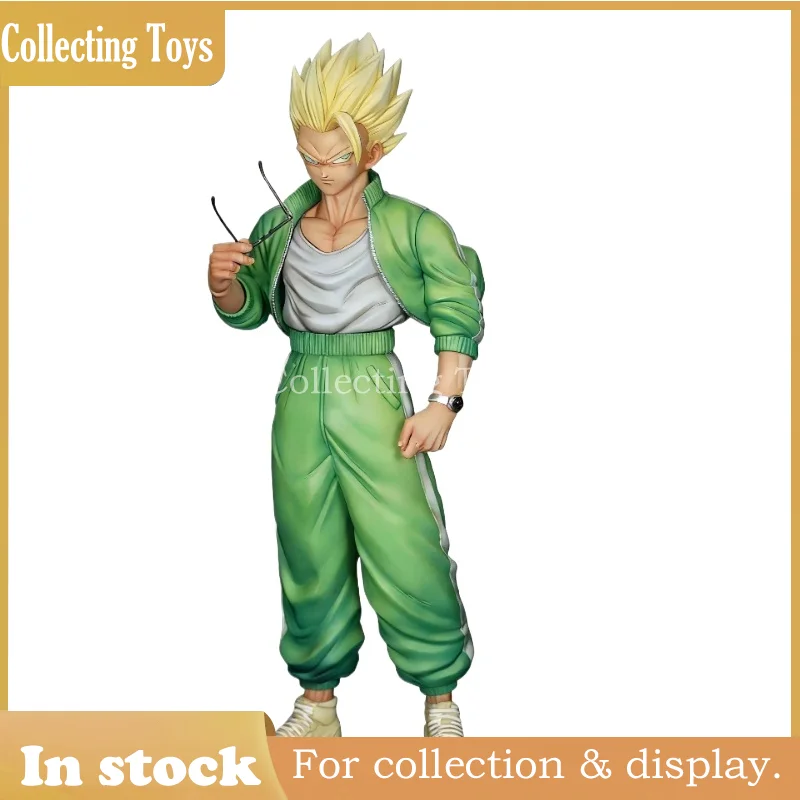 Figura de acción de Ys Gohan en stock, estatua estilo callejero de Dragon Ball Z, figuras coleccionables GK, regalos de cumpleaños para fanáticos del anime, figura de acción de PVC.