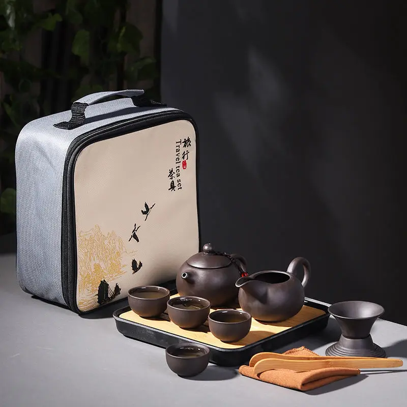Upscale Tea Sets Ceramic Kung Fu Teaset Teacup Porcelain Service Gaiwan Tea Cups Mug of Tea Ceremony Teapot