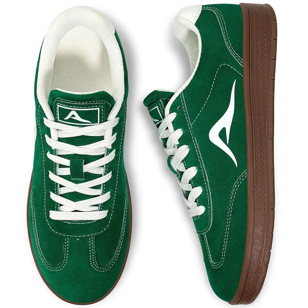 

Women's 2026 Fashion Sneakers - Classic Retro Comfortable Tennis Skate Shoes - Lightweight Lace up Casual Trainers