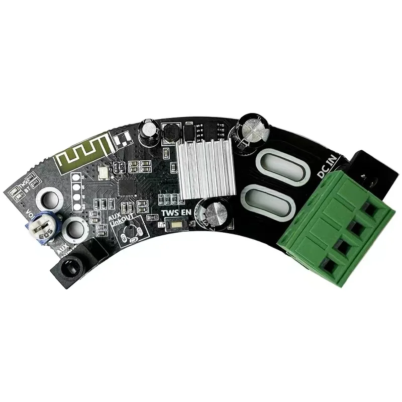 Scheda amplificatore bluetooth Altoparlante da soffitto Audio 2X40W Parete Stereo Sfondo Amplificatore musicale FAI DA TE AUX DC9-24V