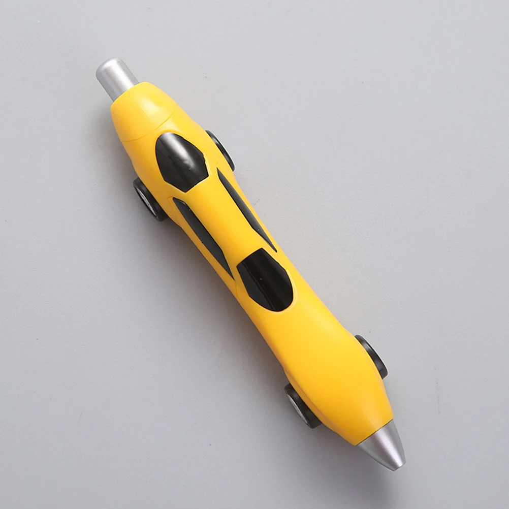 

5 pcs Car Shaped Ballpoint Pens Kawaii Design For Students Writing Drawing Stationery Supplies Gift Plastic Pens