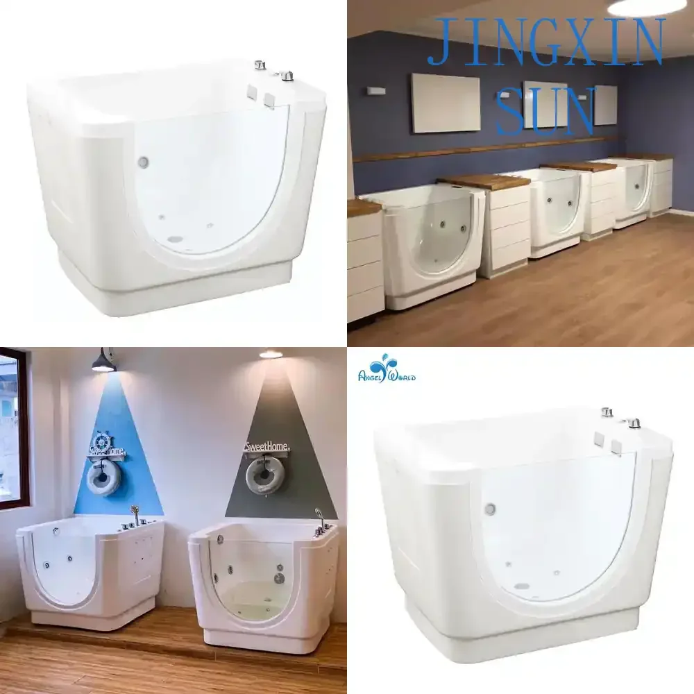 Acrylic Baby Swimming Pool for Newborns Toddlers Children Thermostatic Bathtub Infant Swim Equipment Portable Foldable Play