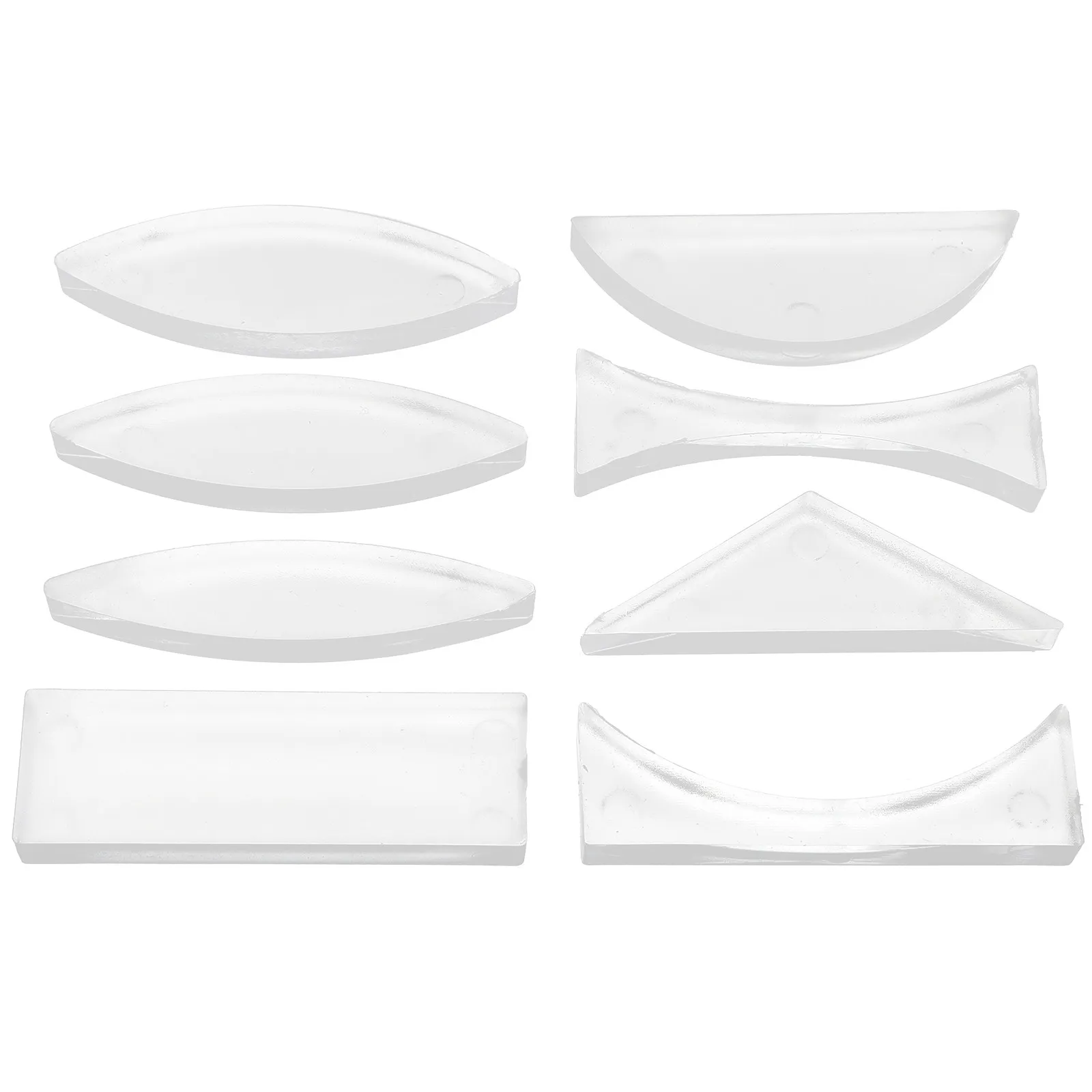 1Set Parallel Acrylic Lenses Physics Optics Experiment Set Ideal for Science Classroom Light Refraction Reflection