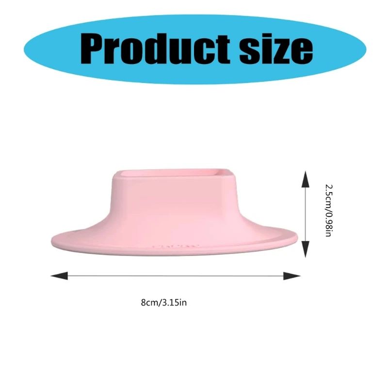 Camera Mount Support Base, Silicone Slip Resistant Desk Holder for Pocket 3 Accessory