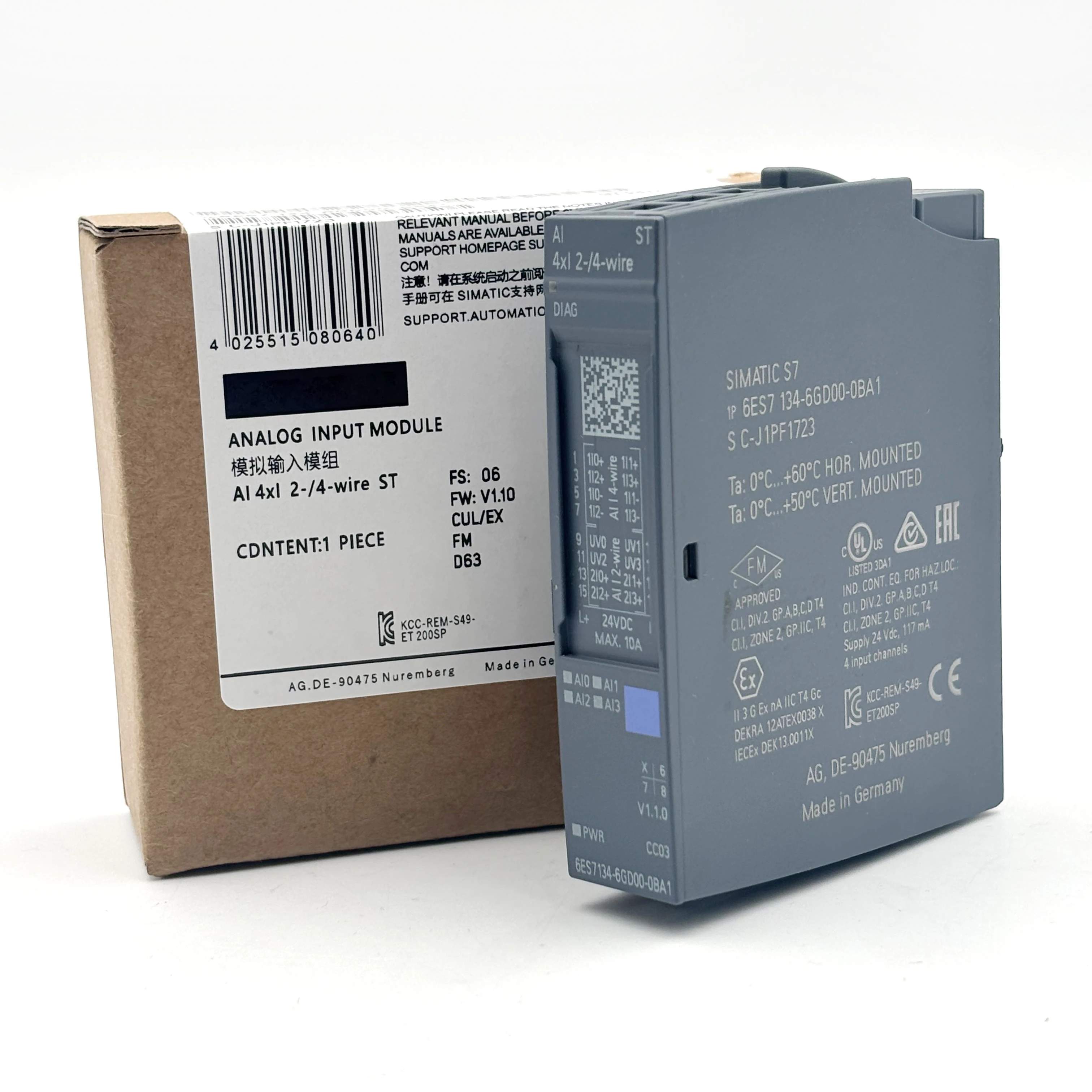 New SIEM 6ES7 134-6GD00-0BA1 PLC PAC Dedicated Controller for Industrial Control PLC Programming 1 Year Warranty Multi-Voltage