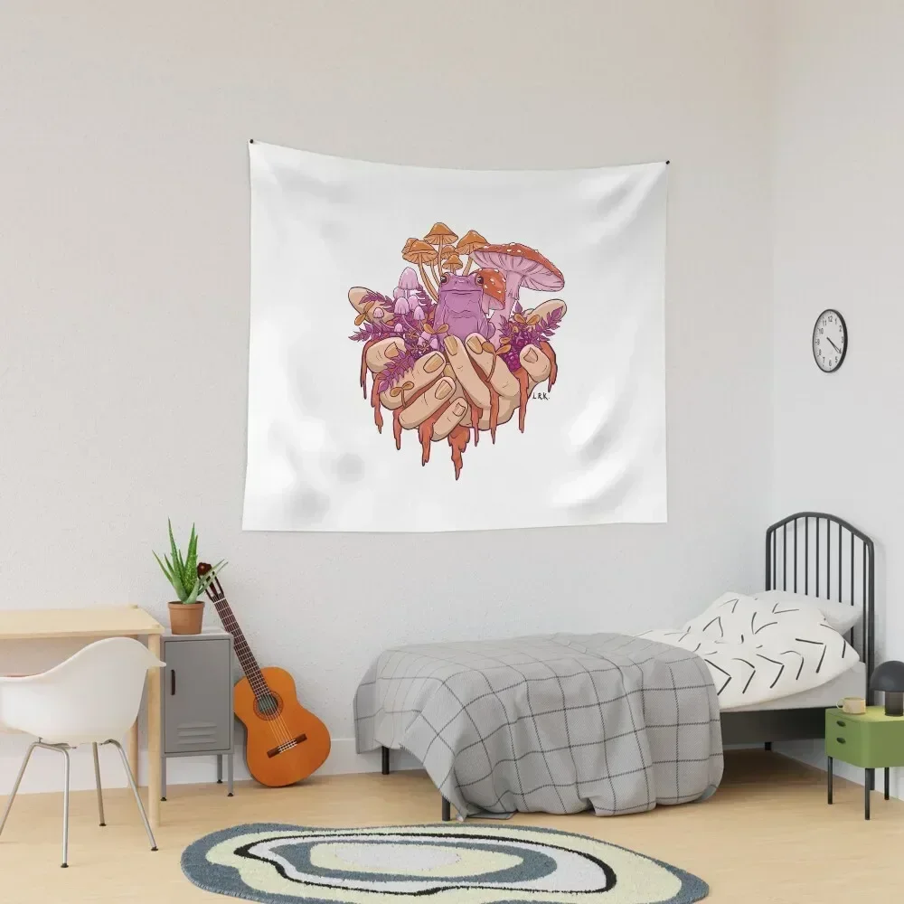 

Sapphic Toadstool Frog Handful Tapestry Room Decorations Bed Room Decoration Carpet On The Wall Wall Hanging Wall Tapestry