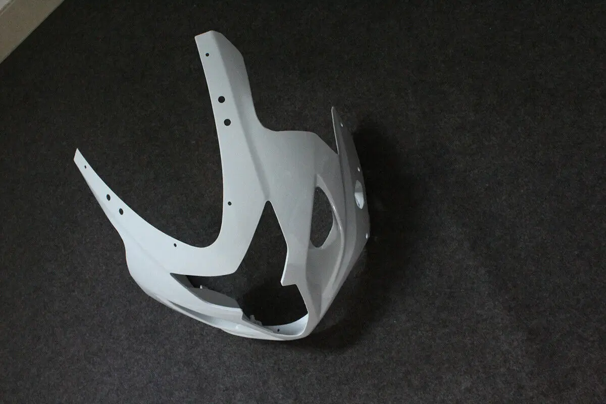 For Suzuki K4 GSXR 600 750 2004 2005 Unpainted Front Nose Upper Headlight Fairing GSXR600 GSXR750