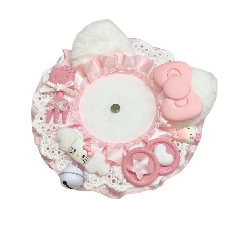 سانريو هالو كيتي ماي ميلودي كورومي سينامورول بضائع أنيمي صينية الوجبات الخفيفة ثنائية الأبعاد صينية شارة إبداعية مخصصة