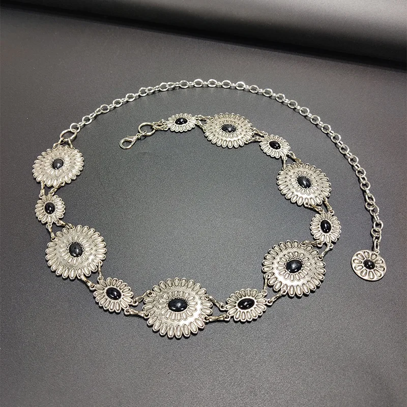 Turquoise Waist Chain Women Waist Chain Conch Chain Belt Belly Chain For Dress