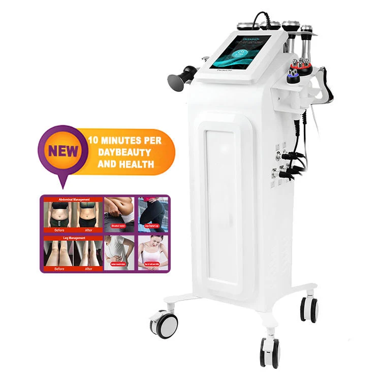 9 in 1 448k Cet Ret Ultrasound Lipo 40k Cavitation Body Shaping Slimming Beauty Machine