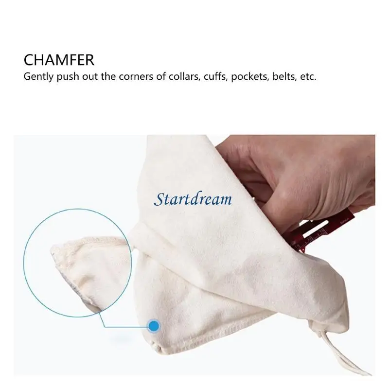 6Inch Aluminum Alloy Quilting Ruler Fabric Quilting Ruler Sewing Measuring Tool K92C