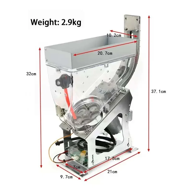 Hot Sale Super Magician Single Axis Motor Coin Pushing Machine Circus Game & Coin Path for Douyin Amusement Machine Accessories