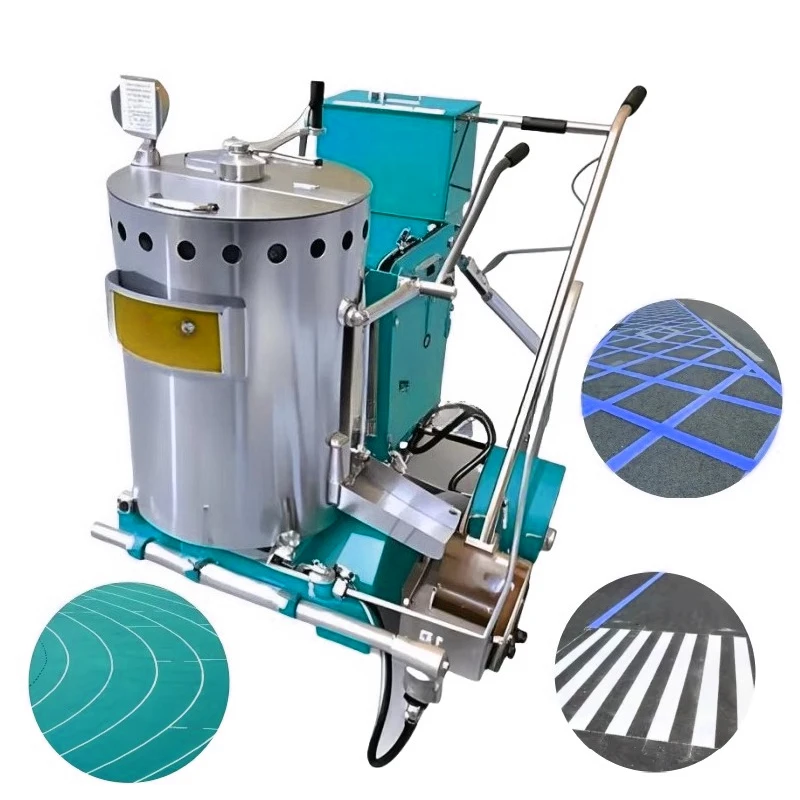 Road Marking Equipment for Applying Colored Pavement Surfaces in Bike Lane Differentiation Customized Made in China Efficiency